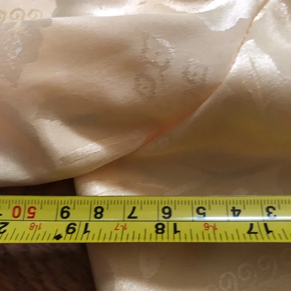 Elegant Yellow Floral Wrap-Style Women’s Dress - Picture 12 of 14